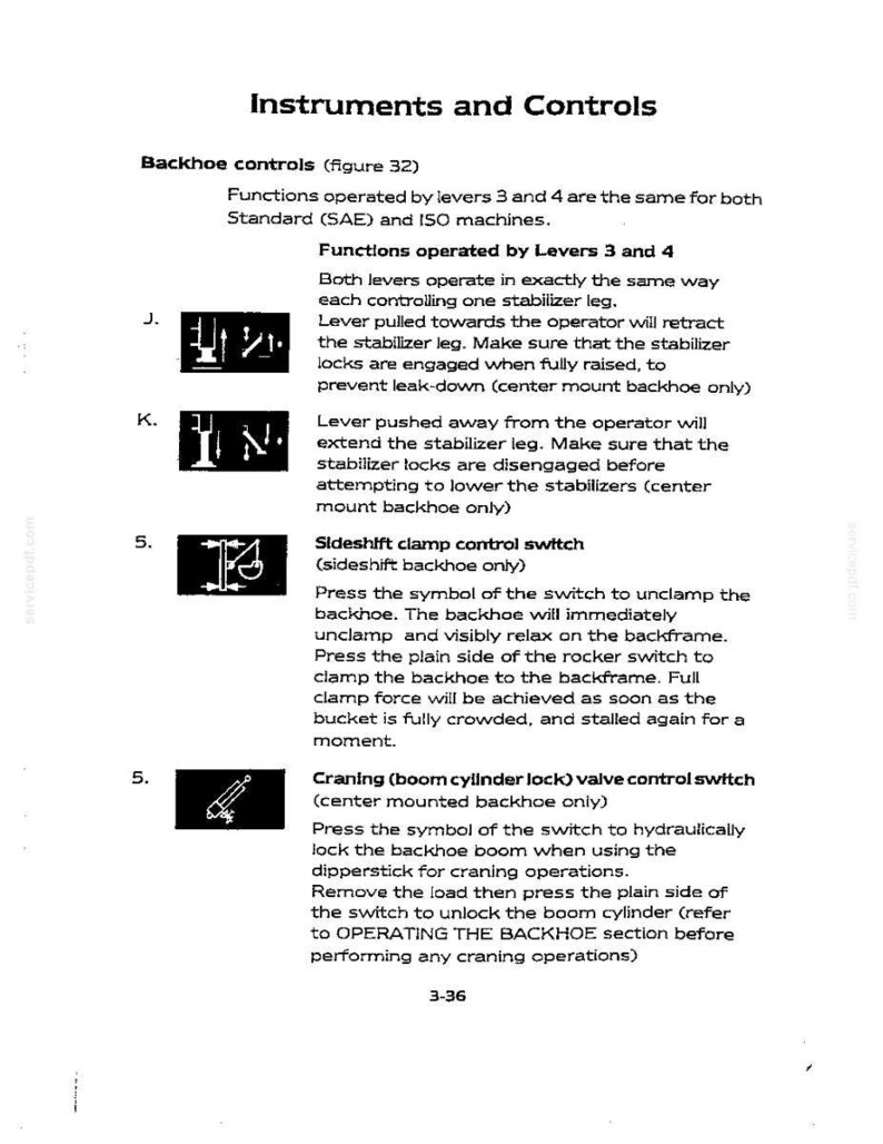 Kobelco 750, 760, 860 Loader Backhoe Operator Owners Operation Manual | Instant PDF Download image 6