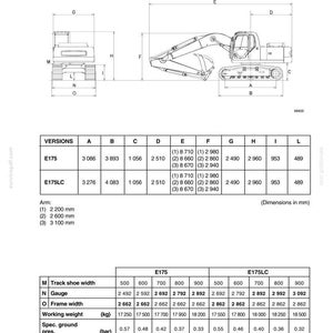 New Holland E175 Crawler Excavator Operator Owners Operation Manual | Instant PDF Download image 5