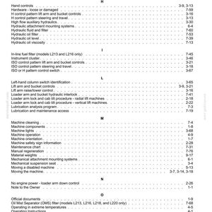 New Holland L213, L216, L218, L220, L221, L228, C227, C232 Stage Iv Loader Operator Owners Operation Manual | Instant Pdf Download image 11
