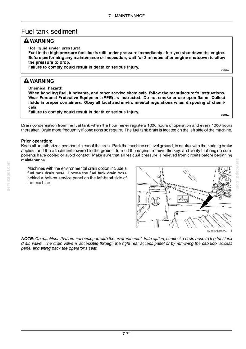 Gebruikershandleiding New Holland D150C Stage IIIB rupsbulldozer; Directe pdf-download afbeelding 9