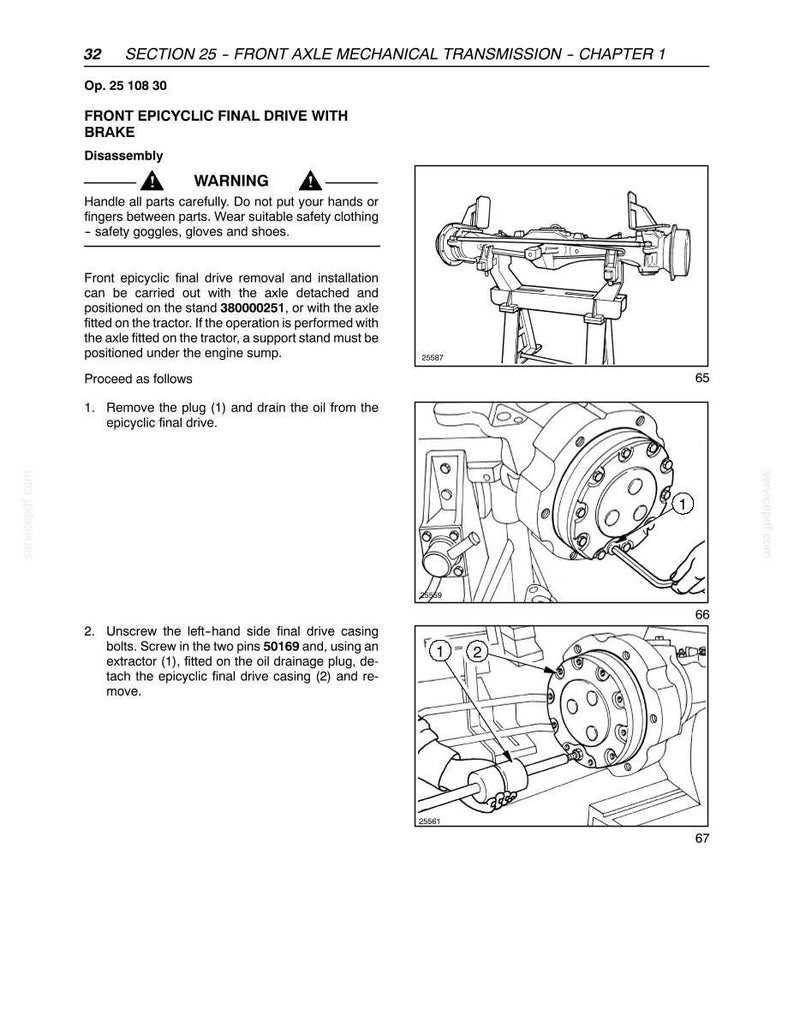 New Holland T4020, T4030, T4040, T4050 Standard Tractor Service Repair Workshop Manual | Instant Pdf Download image 6