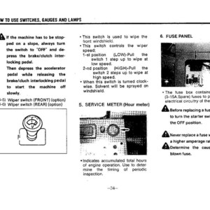 Kobelco LK550-II Wheel Loader Operator Owners Operation Manual | Instant PDF Download image 6