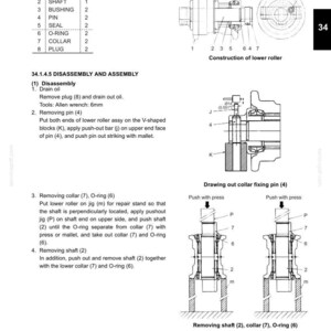 Kobelco 70SR-2 Acera hydraulische graafmachine service reparatie werkplaatshandboek | Directe pdf-download afbeelding 7