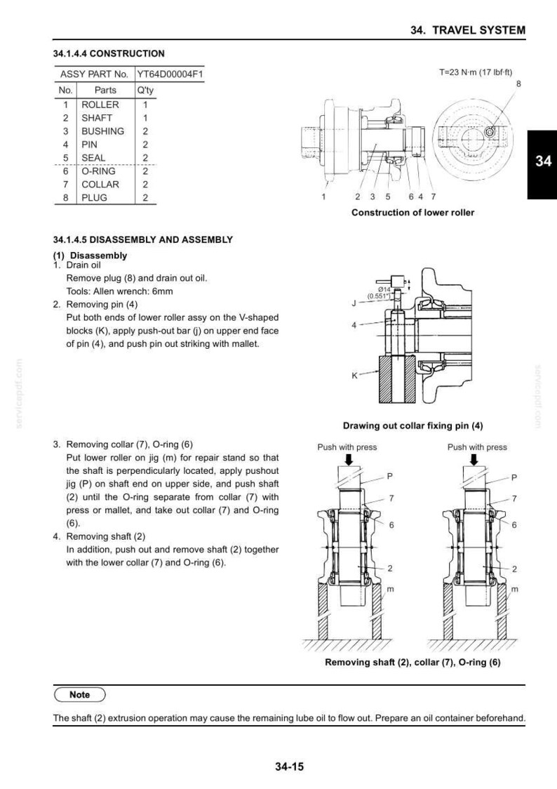 Kobelco 70SR-2 Acera hydraulische graafmachine service reparatie werkplaatshandboek | Directe pdf-download afbeelding 7
