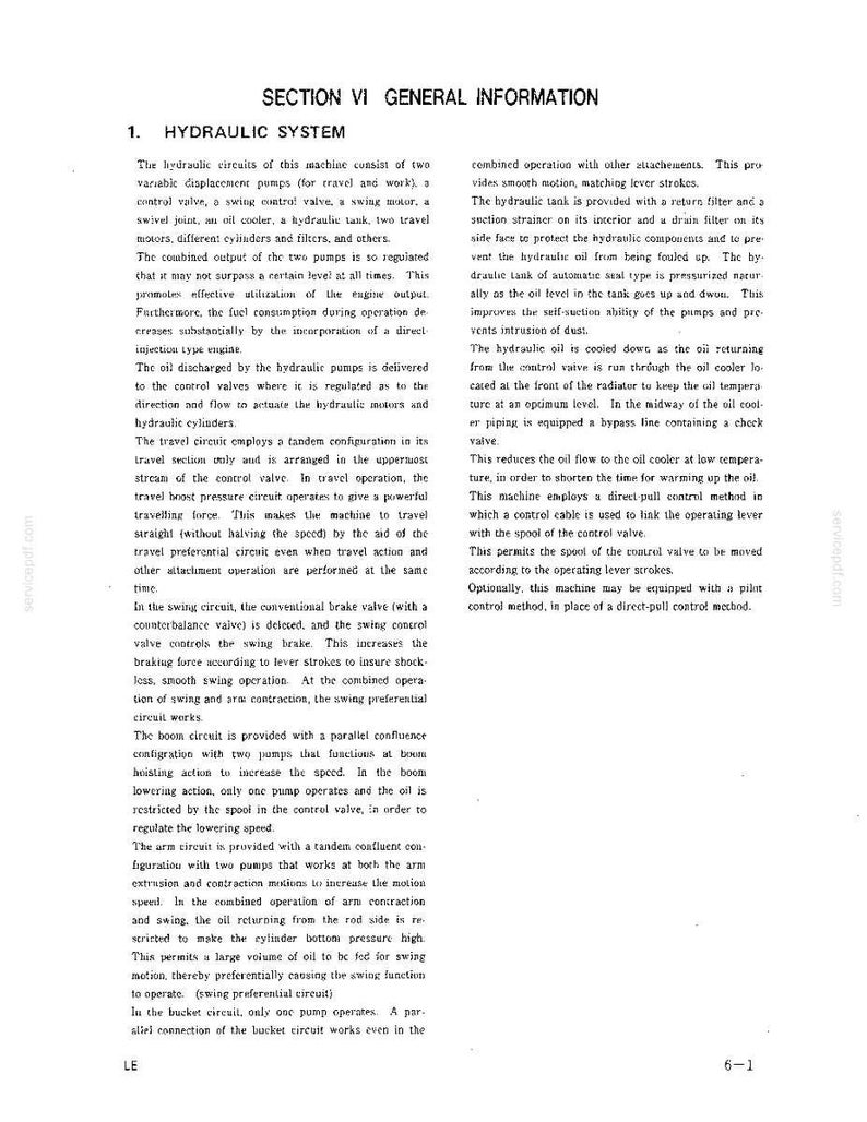 Kobelco K903 II Hydraulic Excavator Operator Owners Operation Manual | Instant PDF Download image 9