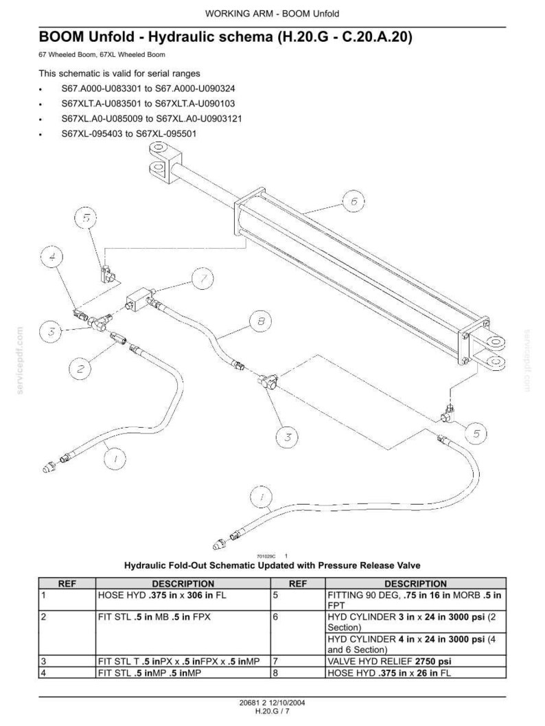 Flexi-Coil 67, 67XL Sprayer Service Repair Workshop Manual | Instant PDF Download image 6