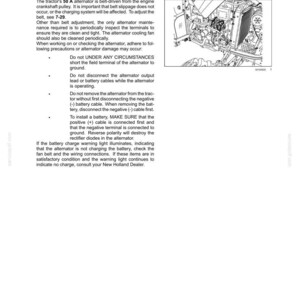 New Holland Boomer 40, Boomer 50 Compact Tractor Operator Owners Operation Manual | Instant PDF Download image 9