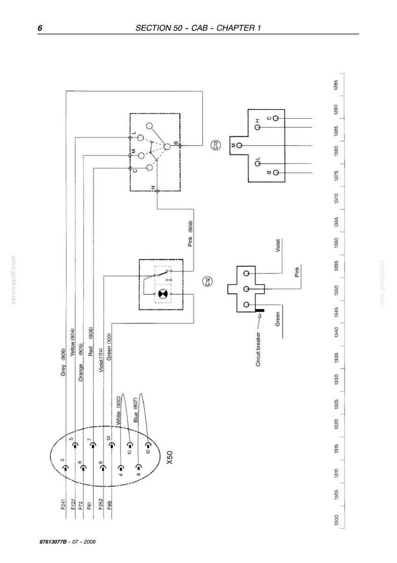 New Holland Vm3080, Vl5060, VL5070, VL5080 Grape Harvester Service Repair Workshop Manual | Instant PDF Download image 7