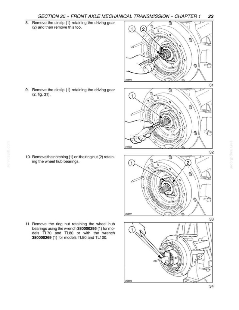 New Holland Tl70, Tl80, TL90, TL100 Tractor Service Repair Workshop Manual | Instant PDF Download image 6