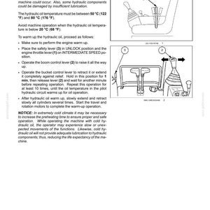 Manual de operación y mantenimiento de la miniexcavadora New Holland E35b Sr, E39B SR / Descarga instantánea en PDF imagen 6