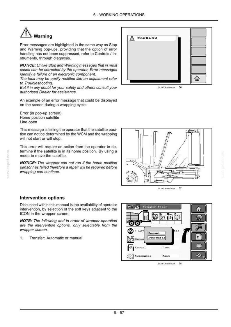 Case RB344 Ensilage Pack Bruksanvisning PDF Ladda ner bild 8