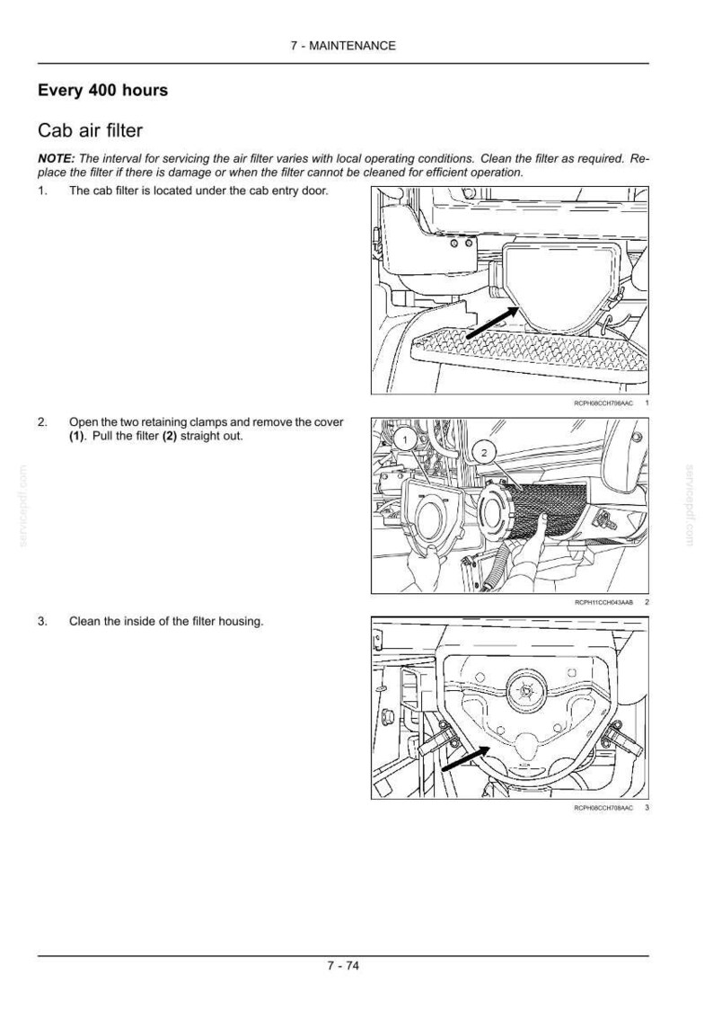 New Holland T8.275, T8.300, T8.330, T8.360, T8.390 Tractor Operator Owners Operation Manual | Instant Pdf Download image 9