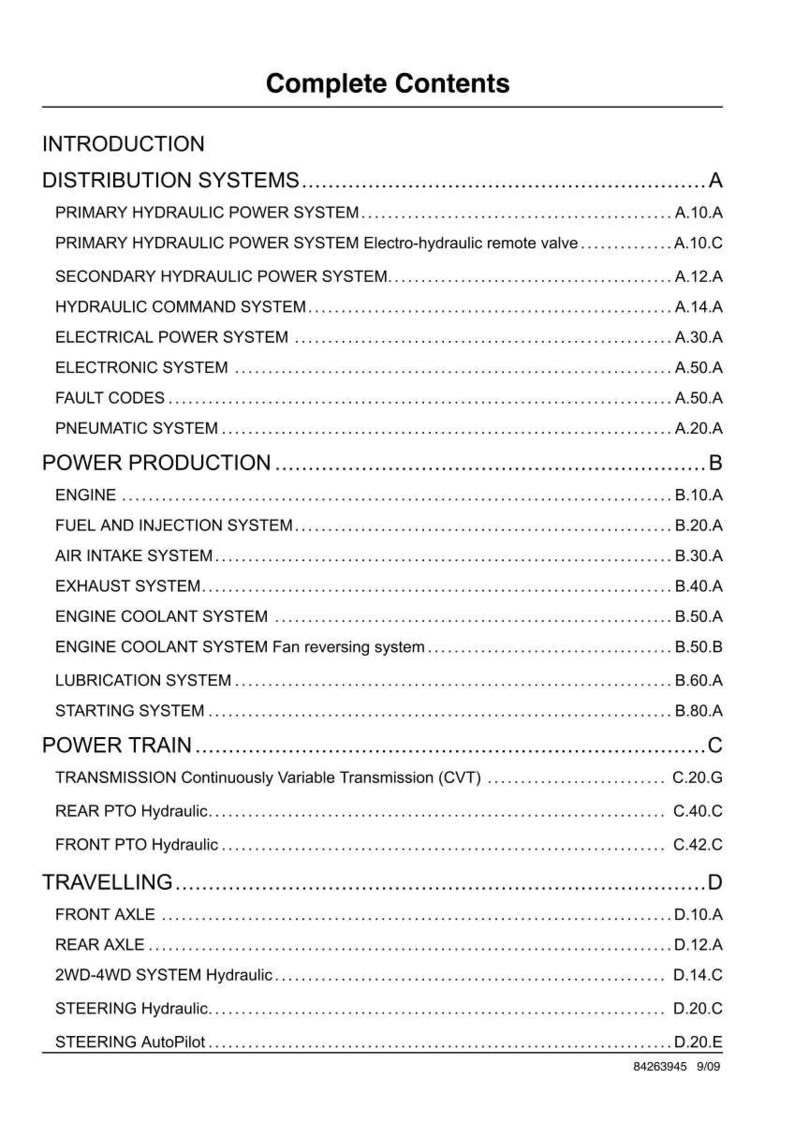 New Holland T7030, T7040, T7050, T7060, T7070 AutoCommand Cvt Tractor Service Repair Workshop Manual | Instant Pdf Download image 3