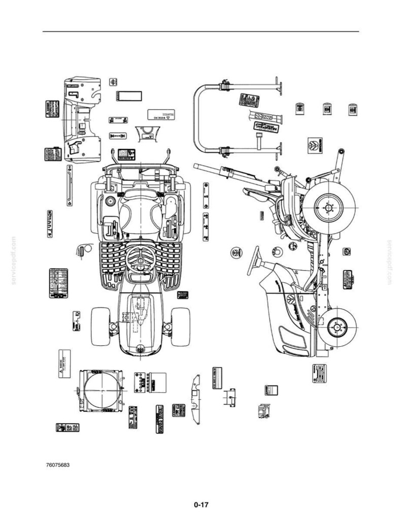 New Holland T1110, 230GM Tractor Operator Owners Operation Manual | Instant PDF Download image 4