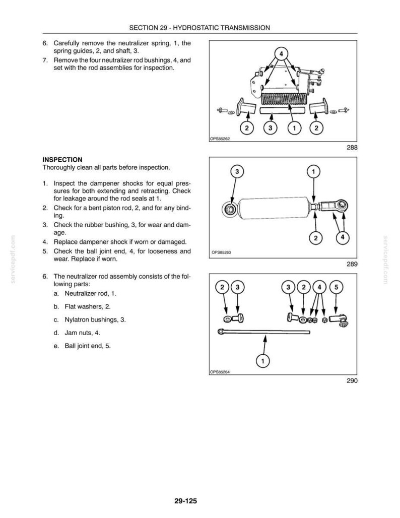 New Holland LS180, LS190 Skid Steer Loader Service Repair Workshop Manual | Instant PDF Download image 7