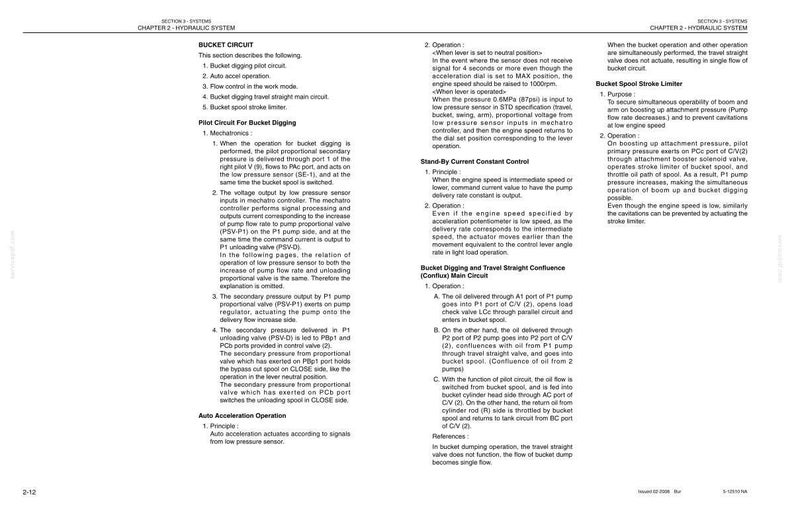 Kobelco 215SR Acera Tier 3 Crawler Excavator Service Repair Workshop Manual | Instant PDF Download image 5