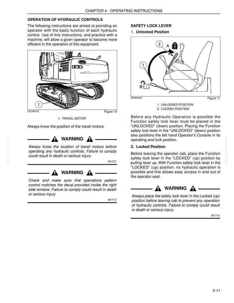Kobelco SK485LC-9 Tier 4 Hydraulic Excavator Operator Owners Operation Manual | Instant PDF Download image 3