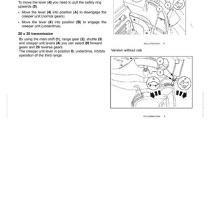 Manual de operación y mantenimiento del tractor New Holland T4.115 / Descarga instantánea en PDF imagen 6