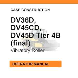 Lådskonstruktion DV36D, DV45CD, DV45D Tier 4B (slutgiltig) Vibrationsvals Bruksanvisning bild 1