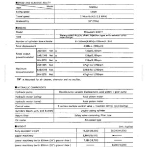 Kobelco SK200LC III Hydraulic Excavator Operator Owners Operation Manual | Instant PDF Download image 10