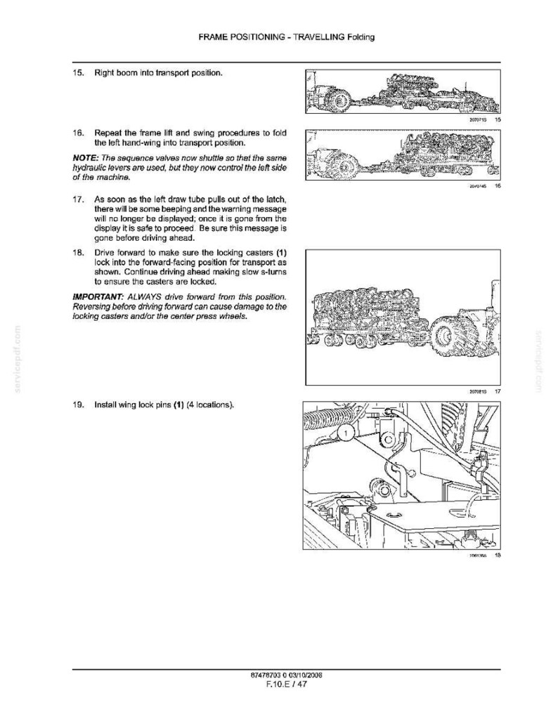 Flexi-Coil 5500 Air Hoe Drill Service Repair Workshop Manual | Instant PDF Download image 7
