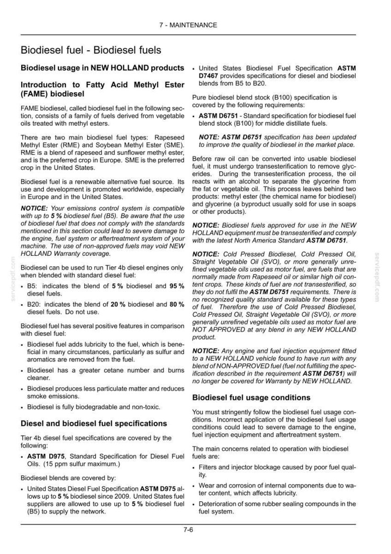 New Holland T4.90, T4.100, T4.110, T4.120 Tractor Operator Owners Operation Manual | Instant Pdf Download image 8