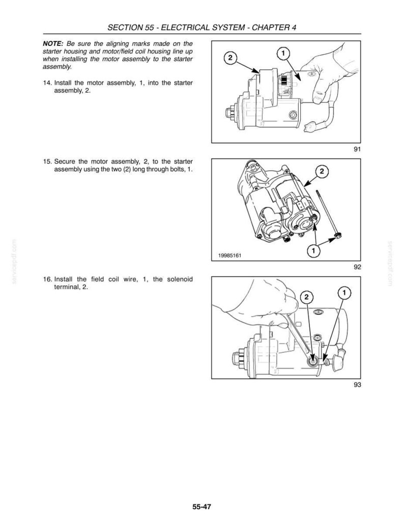 New Holland T2410, T2420 Tractor Service Repair Workshop Manual | Instant PDF Download image 9