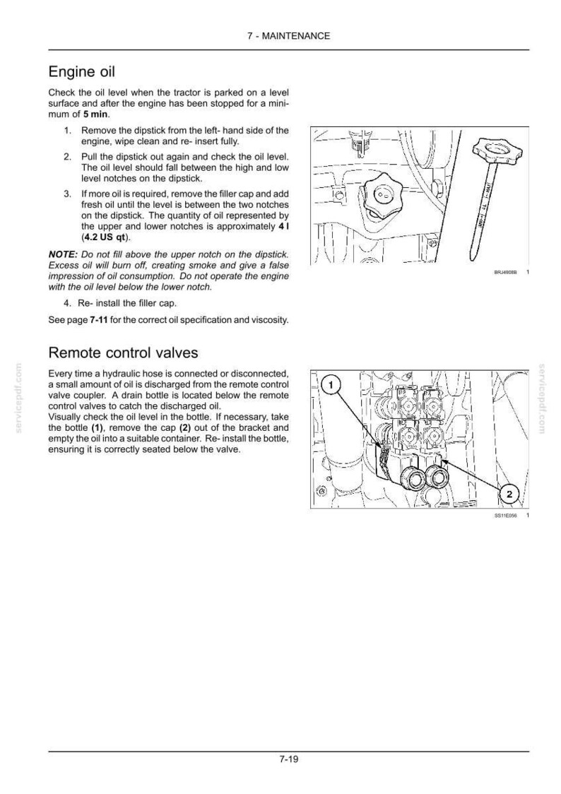 New Holland T7030, T7040, T7050, T7060, T7070 Sidewinder Ii Tractor Operator Owners Operation Manual | Instant Pdf Download image 9
