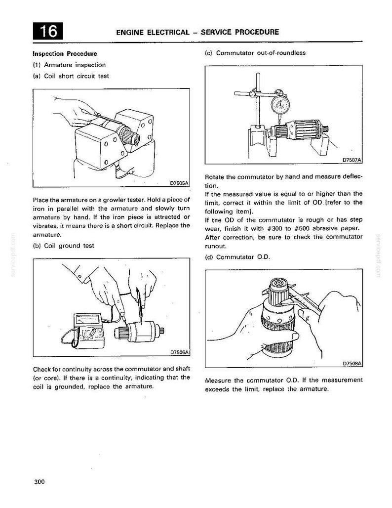 Mitsubishi 6d14, 6d14t, 6d15, 6d15-T, 6D16, 6D16-T Industrial Diesel Engine Service Repair Workshop Manual | Instant PDF Download image 9