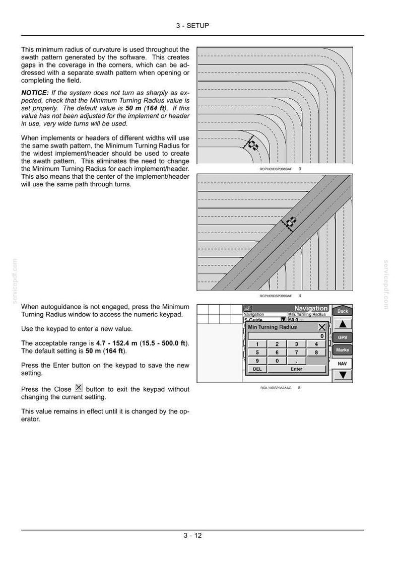 Steyr S-Guide Autoguidance System for the S-Tech300 Display Operator Owners Operation Manual | Instant PDF Download image 5