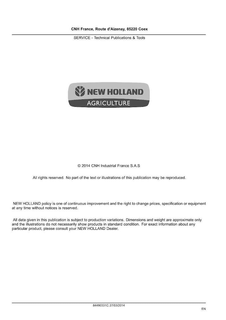 New Holland 9040l, 9040m, 9060l H, 9060l, 9080l H, 9080l, 9090l Ge, 9090L H, 9090L Grape Harvester Service Repair Manual | Pdf Download image 11