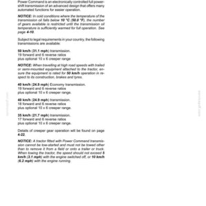 Gebruikershandleiding New Holland T7.220, T7.235, T7.250, T7.260 Power Command-tractorbestuurder | Directe pdf-download afbeelding 6