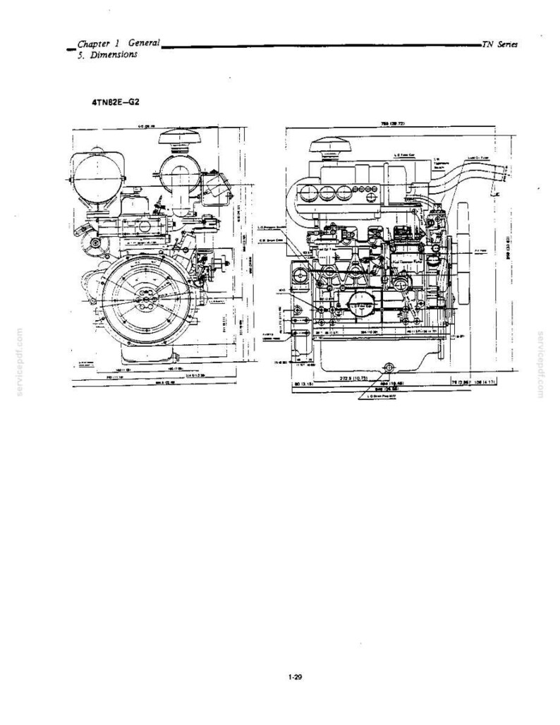 Yanmar 2tn66e, 3tn66e, 3tna72e, 3tn75e, 3tnc78e, 3tn82e, 3tn82te, 3tn84e, 3tn84te, 4tn82e, 4TN82TE, 4TN84E, 4TN8 Engine Service Manual image 4