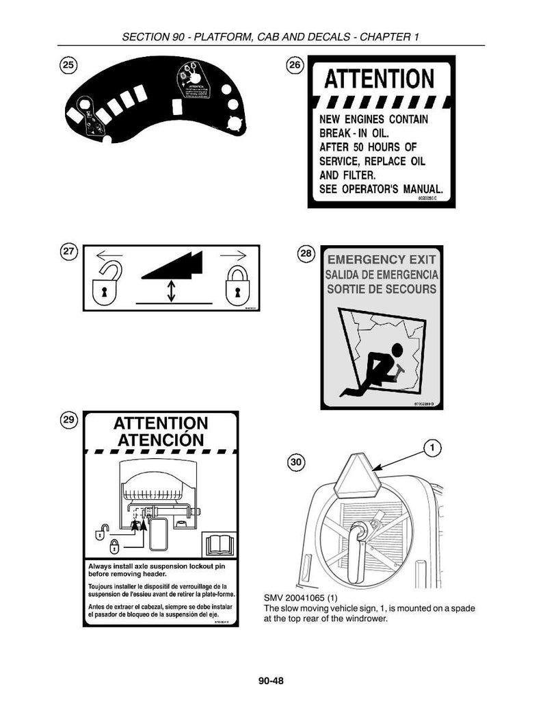 New Holland HW345, HW365 Self-Propelled Windrower Service Repair Workshop Manual | Instant PDF Download image 11