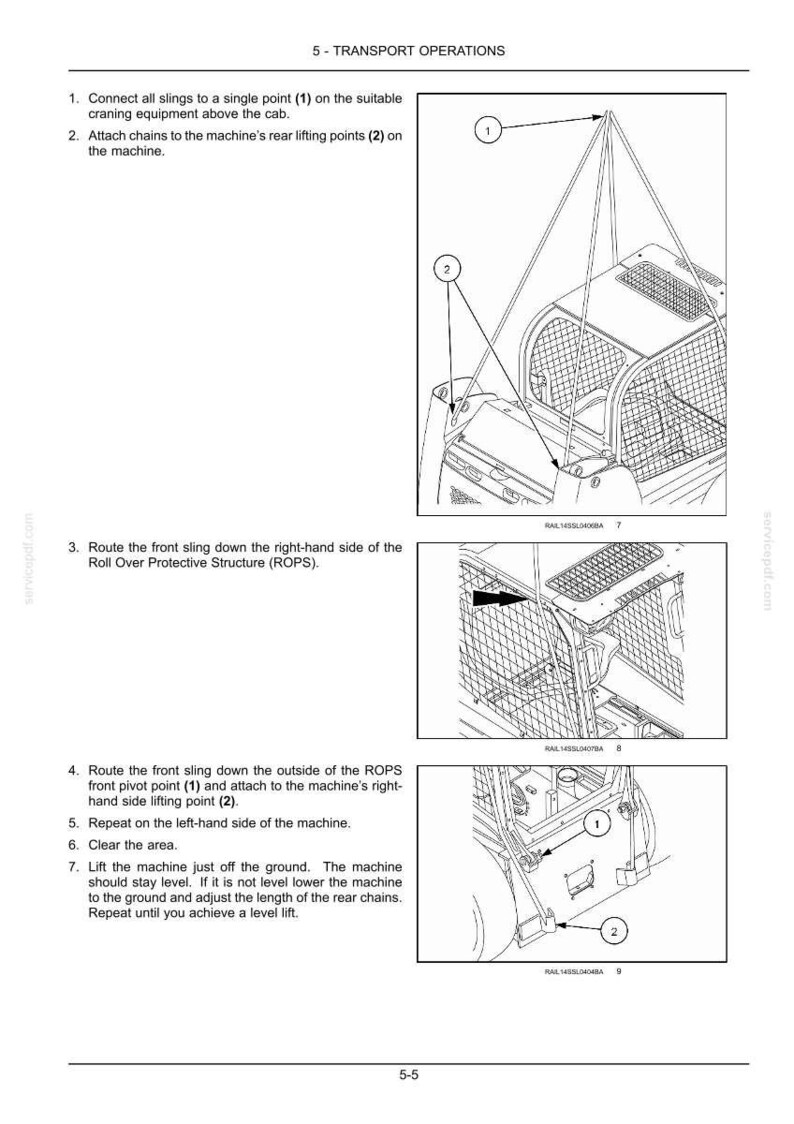 New Holland L213, L216, L218, L220, L221, L228, C227, C232 Stage Iv Loader Operator Owners Operation Manual | Instant Pdf Download image 7