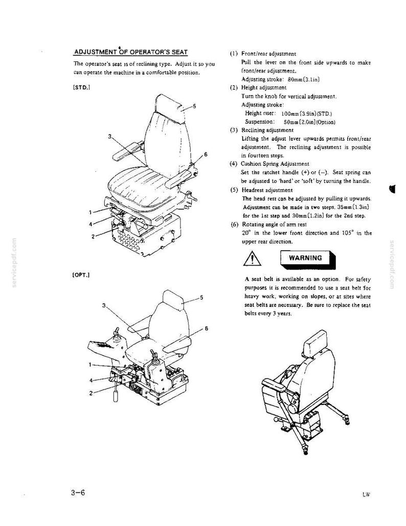 Kobelco K904e, K904elc, K905A, K905ALC Excavator Operator Owners Operation Manual | Instant PDF Download 画像 4