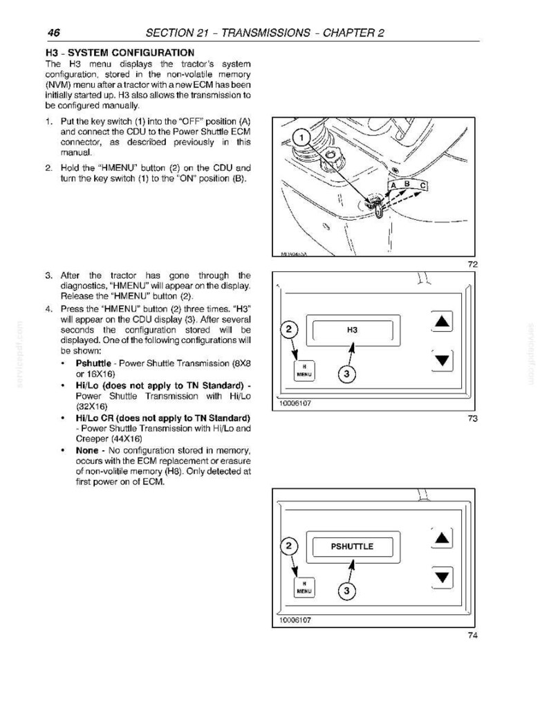 New Holland Tn55, Tn65, TN70, TN75 Tractor Service Repair Workshop Manual | Instant PDF Download image 5