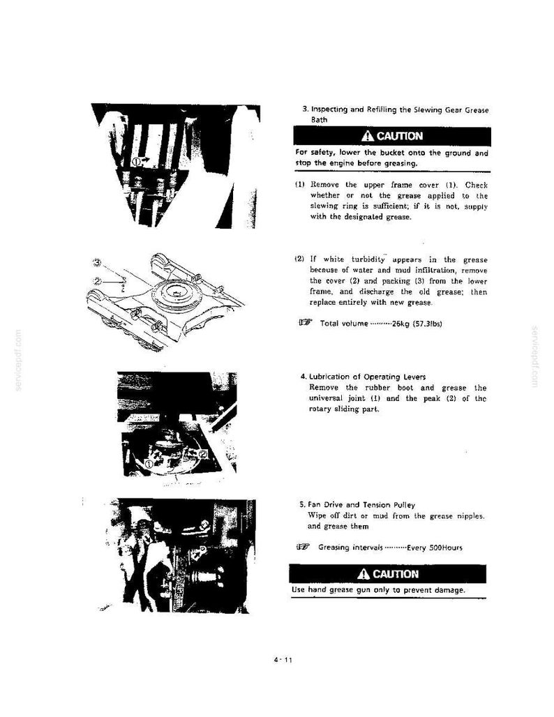 Kobelco Sk400 Iii, SK400LC III Excavator Operator Owners Operation Manual | Instant PDF Download image 5