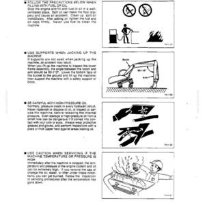 Kobelco Sk200v, Sk200lcv, SK220V, SK220LCV Hydraulic Excavator Operator Owners Operation Manual | Instant PDF Download image 5