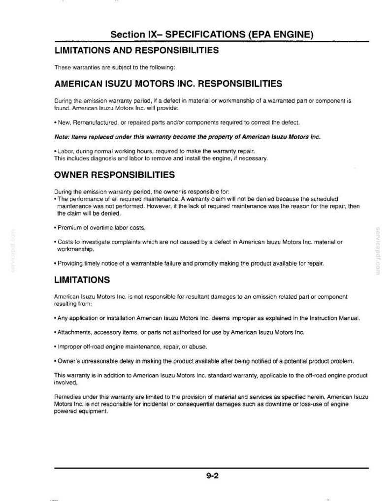 Kobelco SK135SRLC, SK135SRL Hydraulic Excavator Operator Owners Operation Manual | Instant PDF Download image 11
