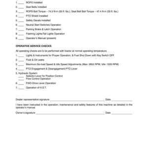 New Holland TC40DA, TC45DA Tractor Operator Owners Operation Manual | Instant PDF Download image 11