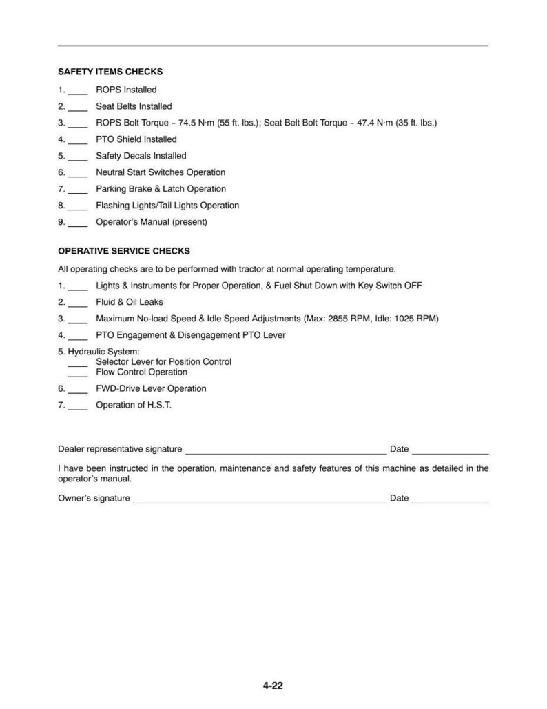 New Holland TC40DA, TC45DA Tractor Operator Owners Operation Manual | Instant PDF Download image 11