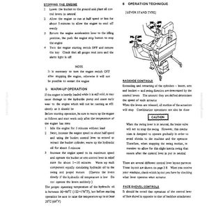 Kobelco K935 Hydraulic Excavator Operator Owners Operation Manual | Instant PDF Download image 4