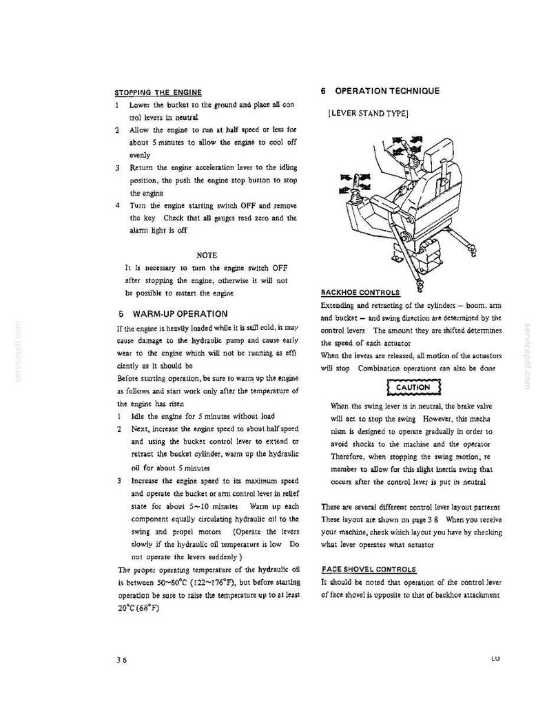 Kobelco K935 Hydraulic Excavator Operator Owners Operation Manual | Instant PDF Download image 4