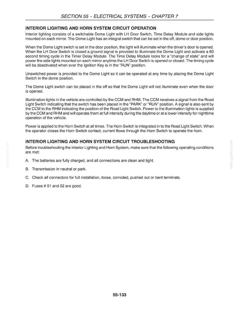 Manuale di officina per la riparazione e la manutenzione della mietitrebbia New Holland serie CX / Download PDF immediato immagine 6