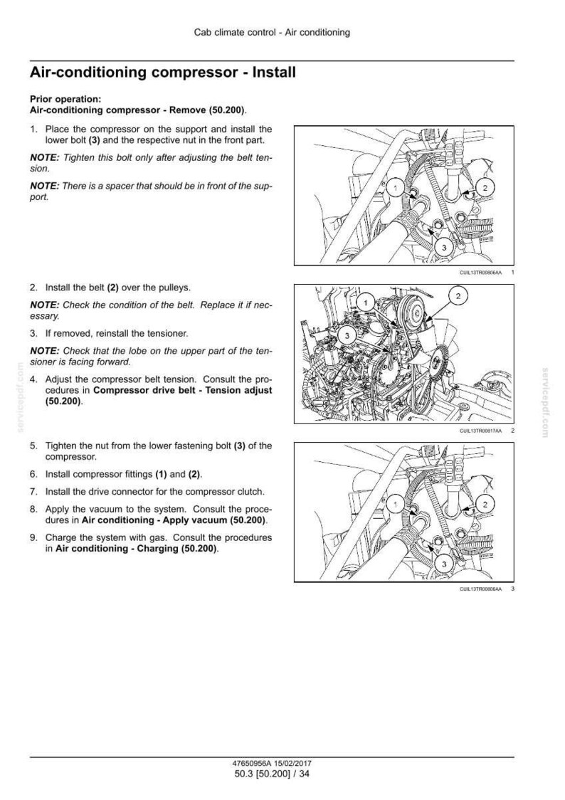 Case Farmall 80, 95 Power shuttle 12x12 traktor Service och reparation Verkstadsmanual PDF | Direkt PDF-nedladdning bild 8