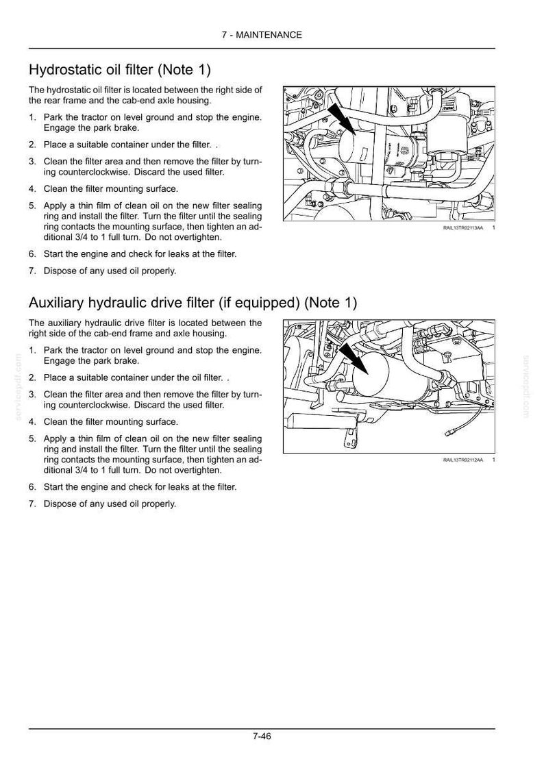 New Holland TV6070 Tractor Operator Owners Operation Manual Manual | Instant PDF Download image 9