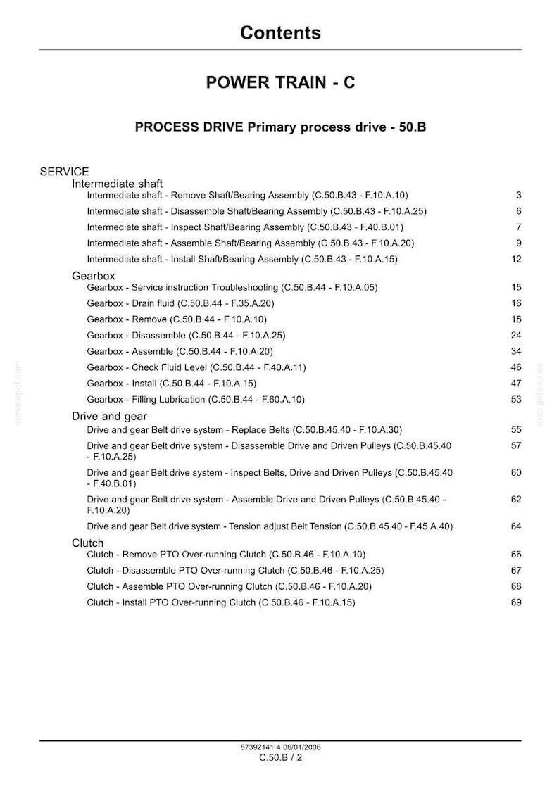 New Holland Hm234, HM235, HM236 Disc Mower Service Repair Workshop Manual | Instant PDF Download image 5