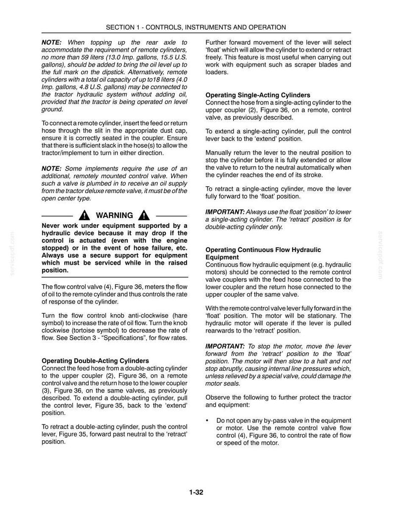 New Holland TB120 Mudder Tractor Operator Owners Operation Manual | Instant PDF Download image 6