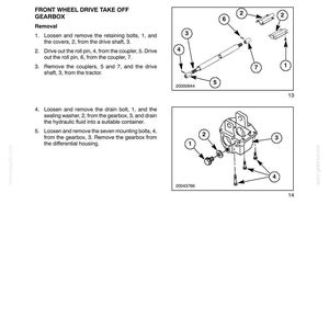 New Holland Tc35a, Tc35da, Tc40a, Tc40da, TC45A, TC45DA Tractor Service Repair Workshop Manual | Instant PDF Download image 5